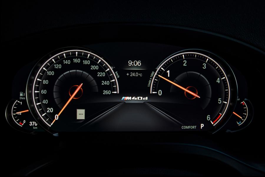 Панель приборов BMW X4 M40d (G02) 2018 года  (WW) (фото 44 из 213)